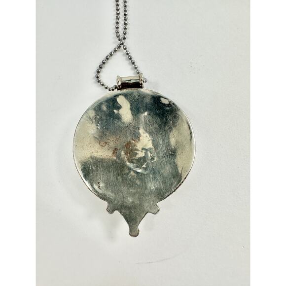 Tibetan Silver Pendant‎ Necklace Handmade Boho - Picture 2 of 6